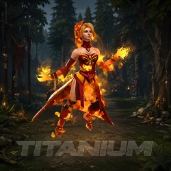 Lina: Magnificent Flame